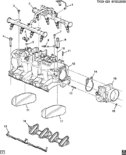 Insulator Kit GM Cadillac Buick 99 - 09